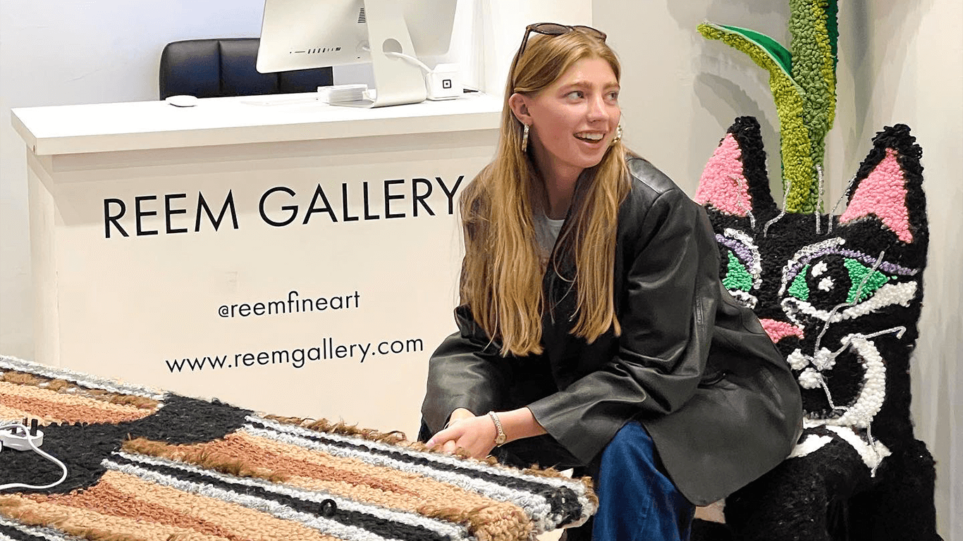 Phoebe Minson - Creative Director of Reem Gallery
