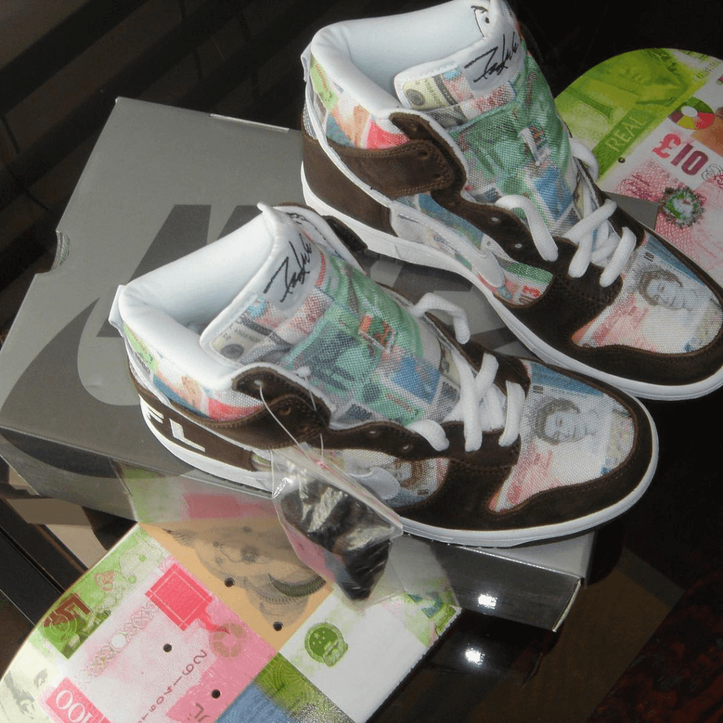 Futura x Nike SB Dunk High “FLOM”