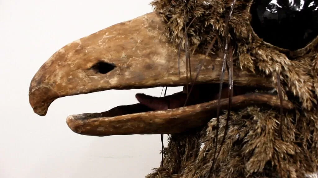 Gasworks - Ingela Ihrman, Oilbird with Nestling, 2021