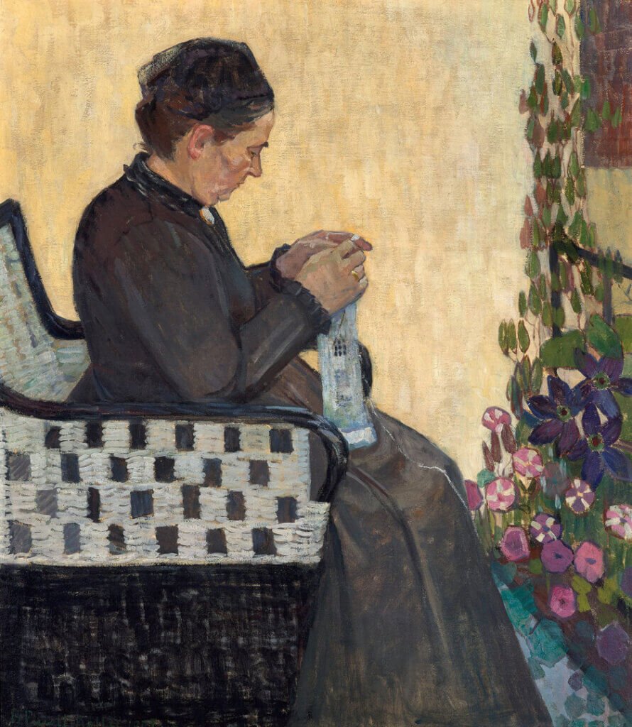 After Impressionism: Inventing Modern Art- Broncia Koller-Pinell, ‘Die Mutter der Kunstlerin’, 1907 © 