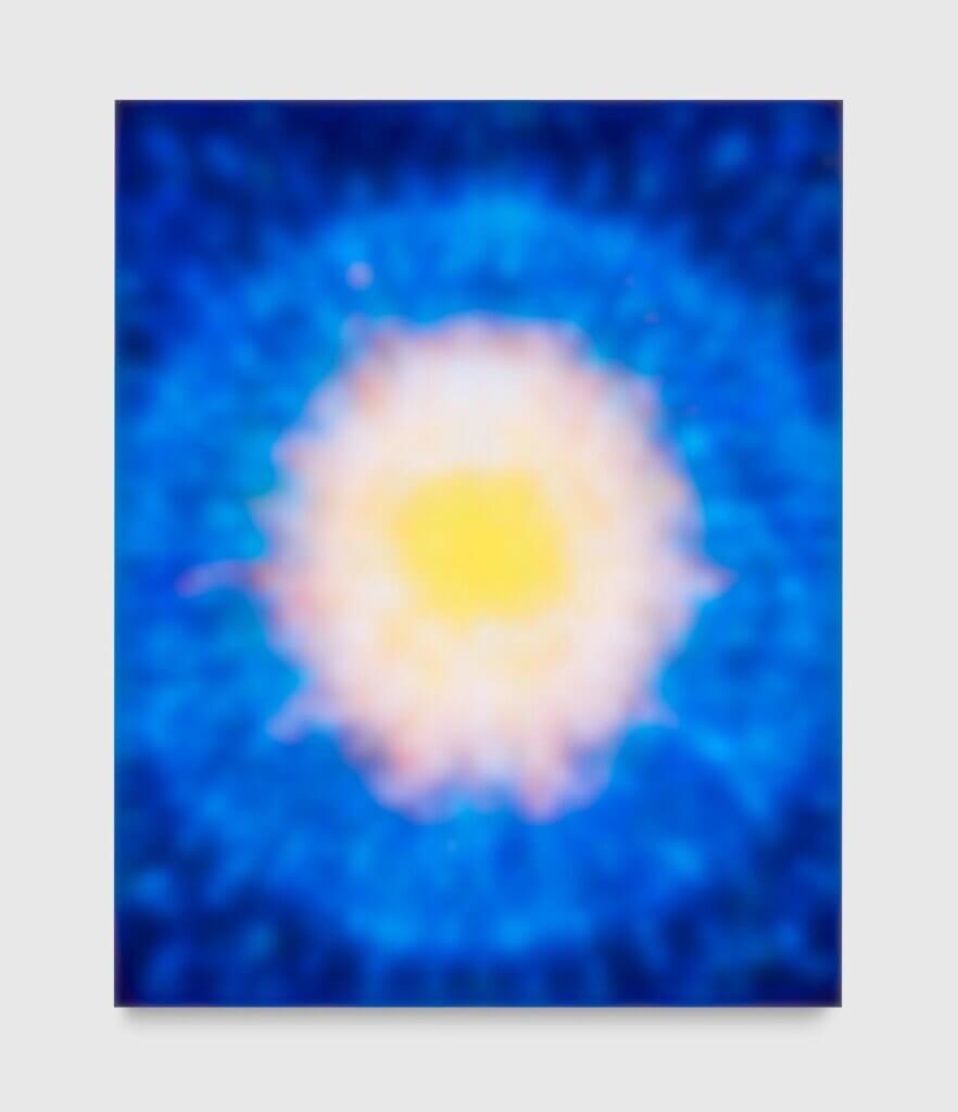Leo Villareal, Sapphire Nebula, 2022
