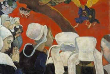 After Impressionism: Inventing Modern Art - Paul Gauguin, ‘Vision of the Sermon (Jacob Wrestling with the Angel)