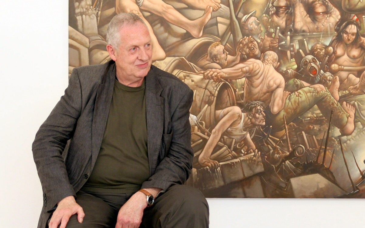 When The Apple Ripens: Peter Howson at 65