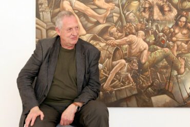 When The Apple Ripens: Peter Howson at 65