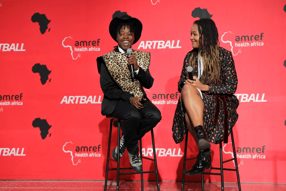 Amref Health Africa’s ArtBall - ZANELE MUHOLI and KIMBERLY DREW
