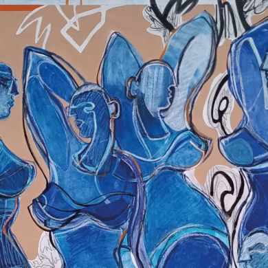 Five Exhibitions In London To See In March 2023 - Charoula Nikolaidou: Emotion Lines