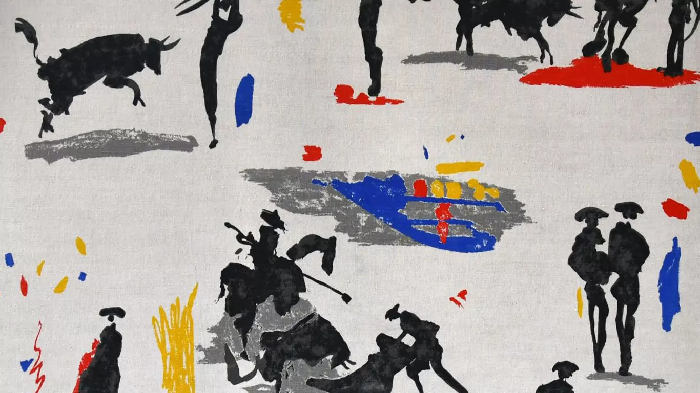 Pablo Picasso (1881 – 1973) Toros y Toteros 1963 (cropped)