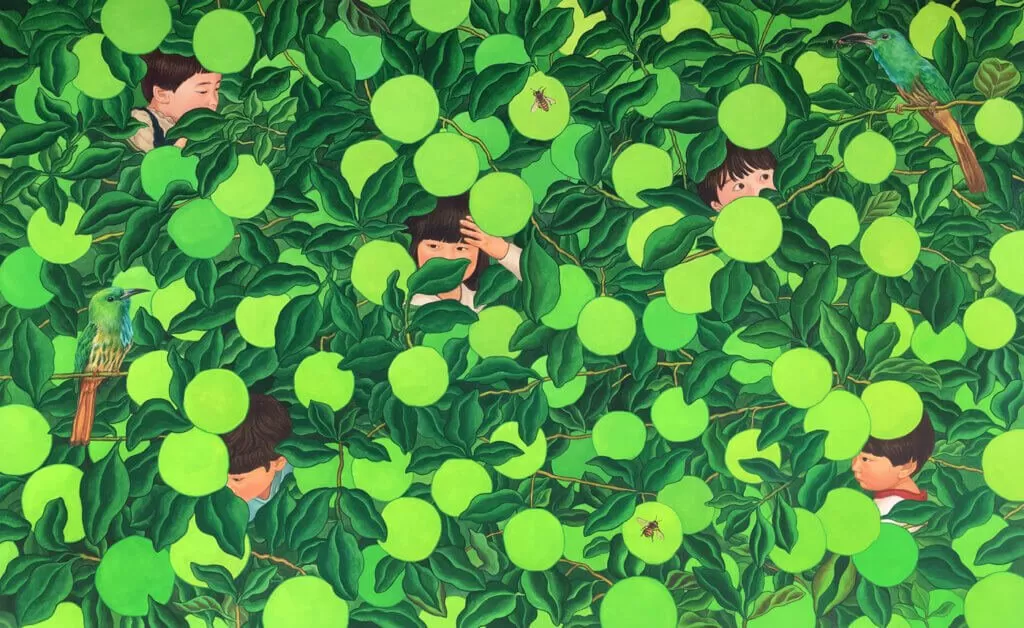 때마침 초록; The Green Room