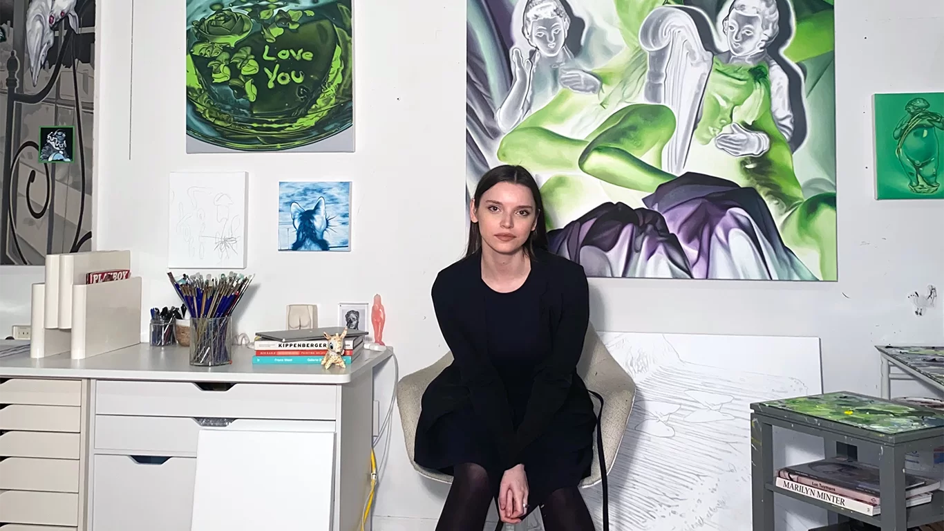 Charlotte Fox: Reflection In A Dark Room