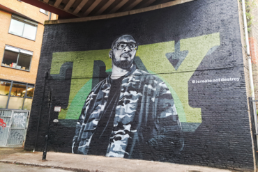 Brixton mural for UK Hip-hop artist TY