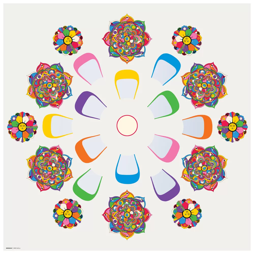 Dazzling Diwali light sculpture by Murugiah Unveiled At Greenwich Peninsula
