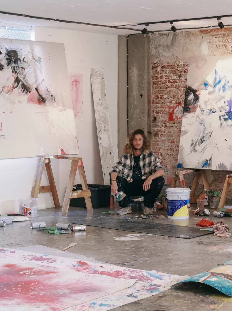 The Big Pink frontman Robbie Furze collaborates with renowned artist Robyn Ward for his exhibition, Walking in the Dark