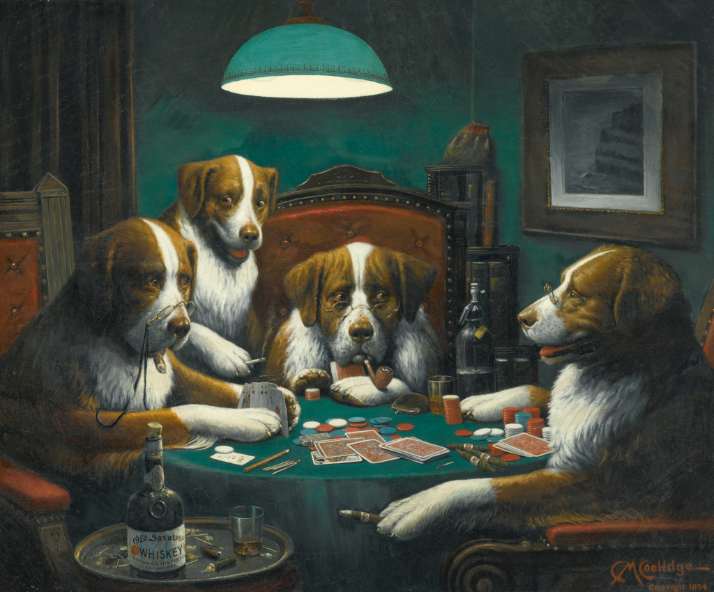 C.M. Coolidge's Iconic 'Dogs Playing Poker' Collection: Art, History, and Hidden Symbolism