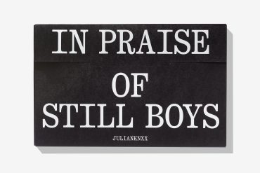 JULIANKNXX RELEASES LIMITED EDITION BOOK FOR ‘IN PRAISE OF STILL BOYS