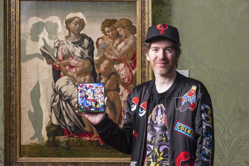 Philip Colbert collaborates with OnePlus on the Manchester Madonna