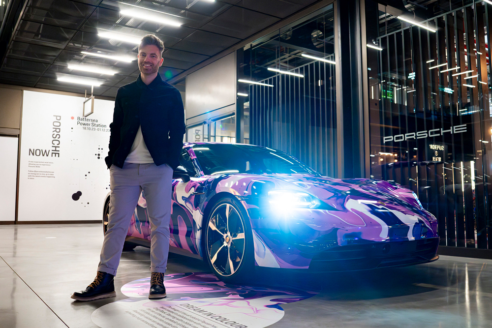 Porsche and Visual Artist Craig Black Unveil Striking Collaboration