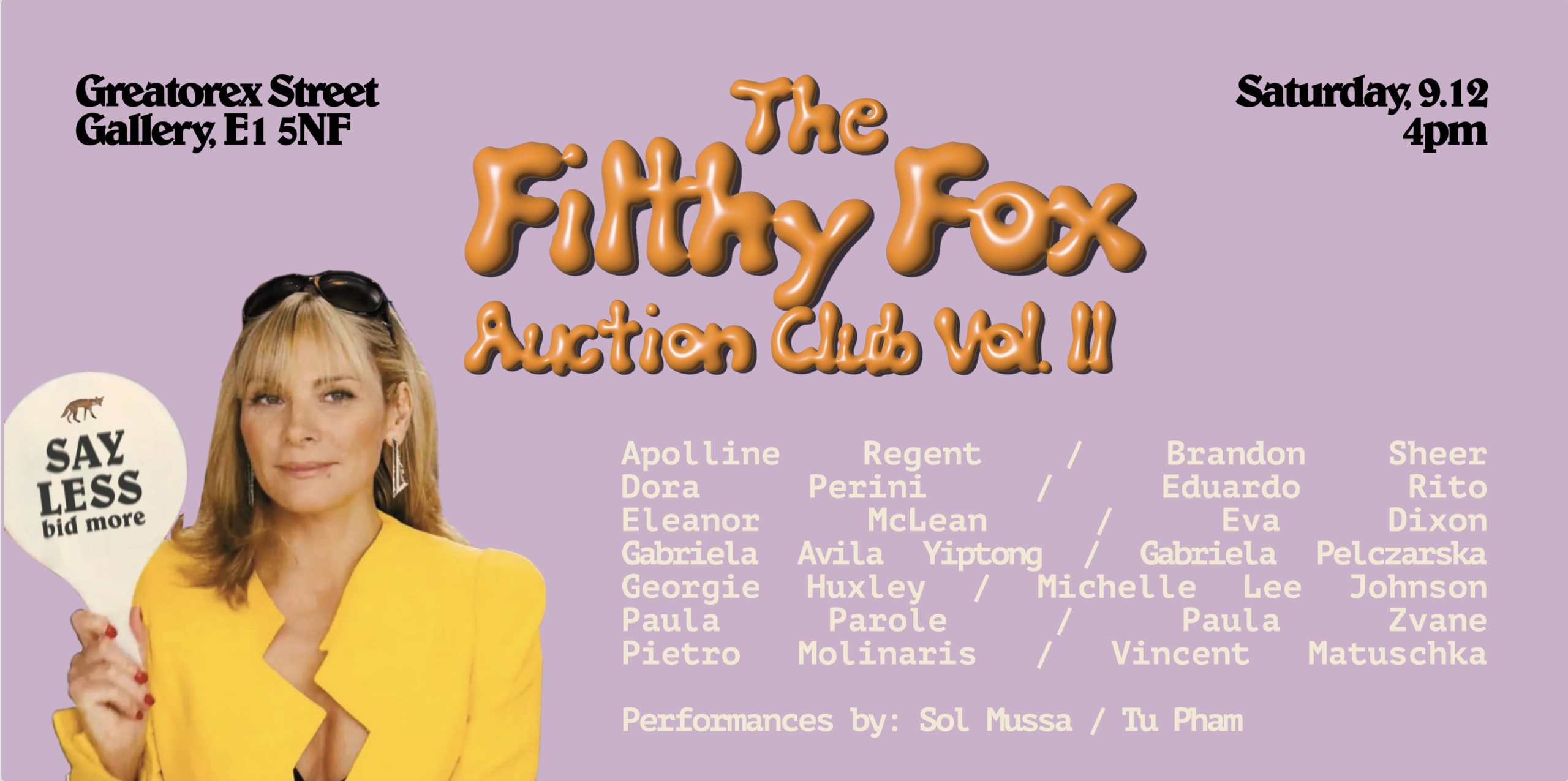 The Filthy Fox Auction Club Unveils Its Second Installment