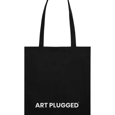 Art Plugged Light Tote Bag (Black)