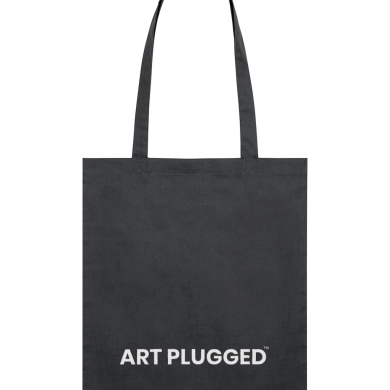 Art Plugged Tote Bag (Grey)