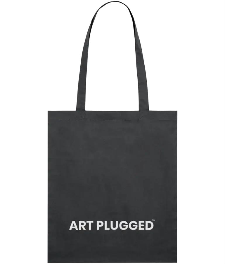 Art Plugged Tote Bag (Grey)