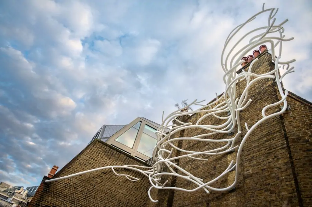 Acrylicize Unveils "London is a Forest," a Giant Installation in London's Soho