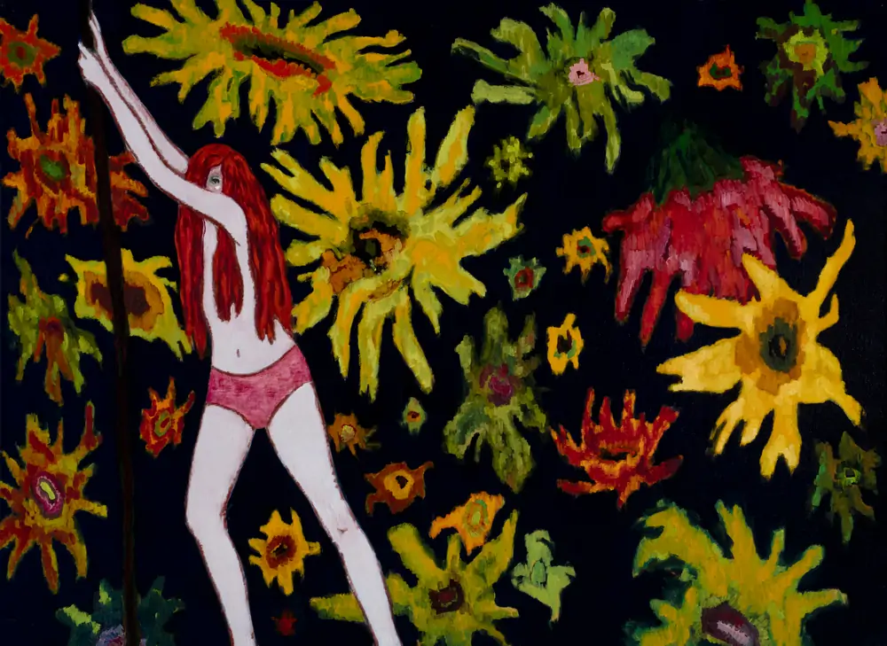 Omar El Lahib: The Mystical World of Abstract Dreamscapes and Sunflowers