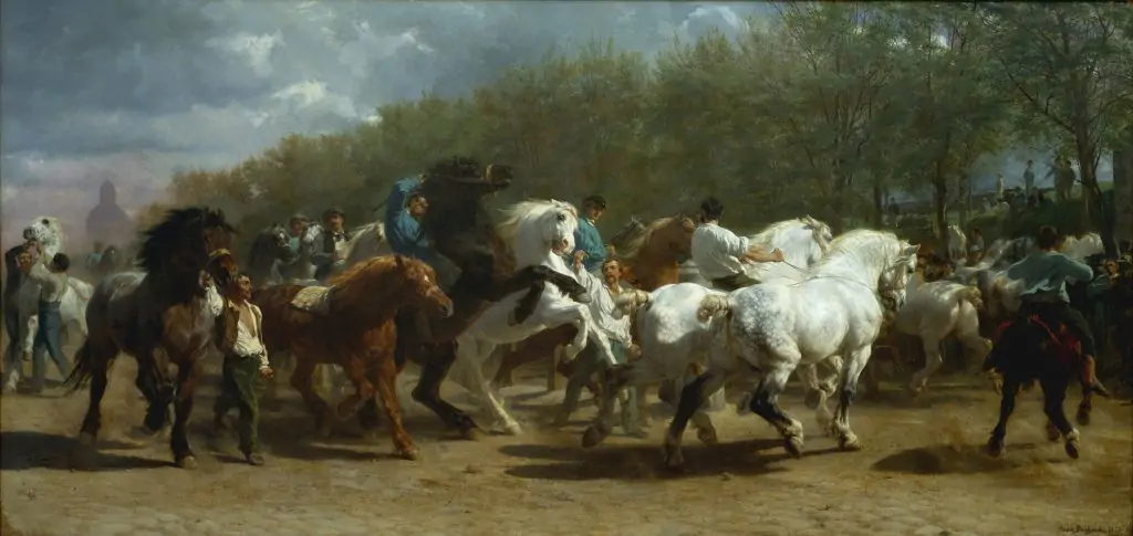 Horses throughout history in art