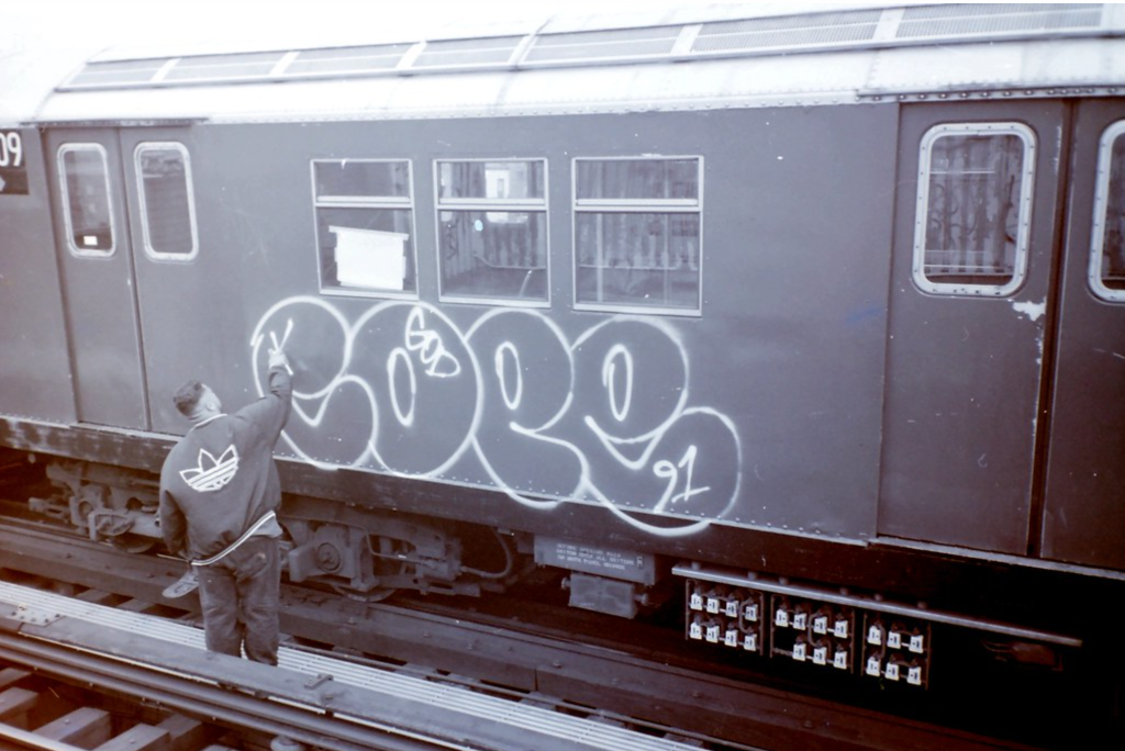 COPE2: A Crusade of Graffiti Bombing by a King of Destruction
