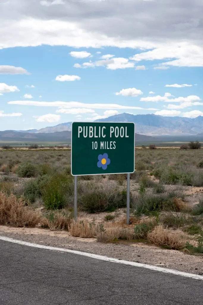 Cj Hendry Explores Kitschy Glamour in Her 'Public Pool' Art Installation