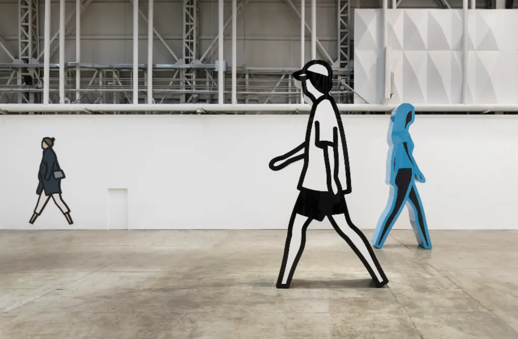 Julian Opie: Walking in Milan