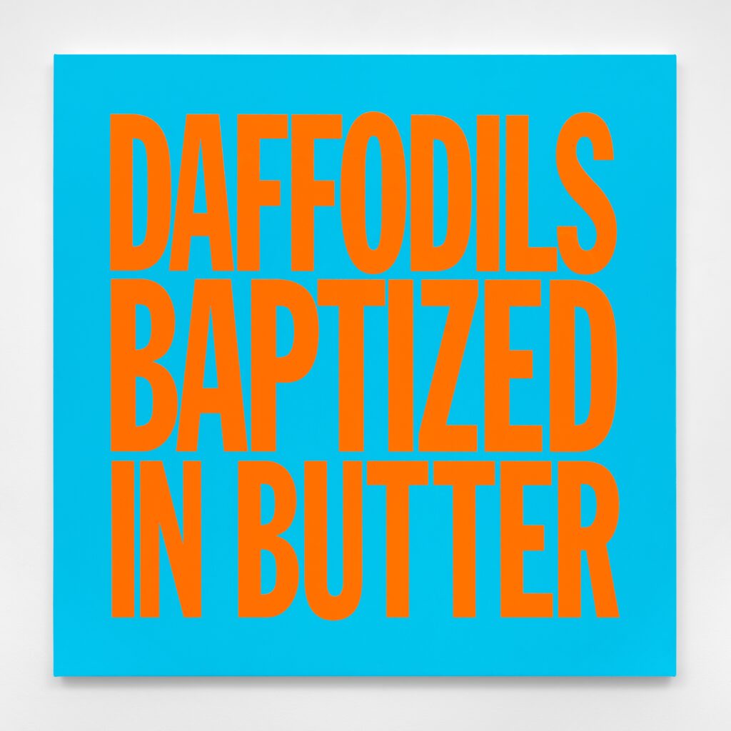 DAFFODILS BAPTIZED IN BUTTER