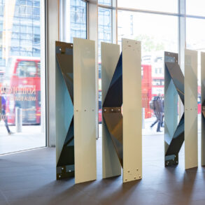 Amelia Bowles' ‘Komorebi’ sculptures respond to the fast-paced, ever-changing cityscape of London