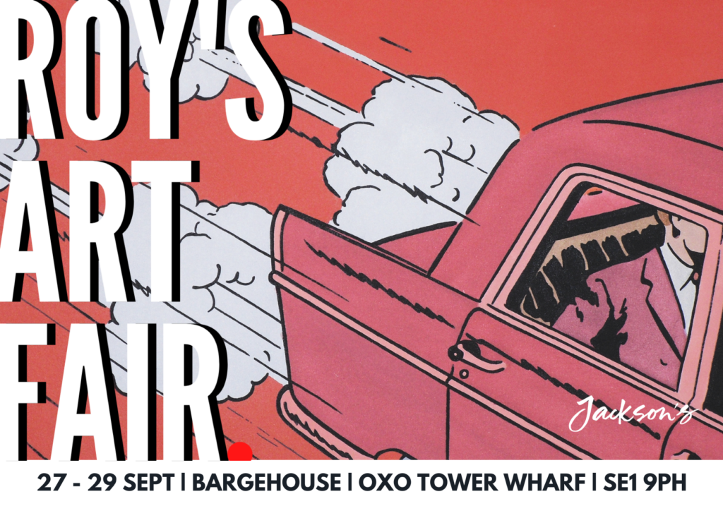 Roy's Art Fair Returns to the Bargehouse at OXO Tower Wharf