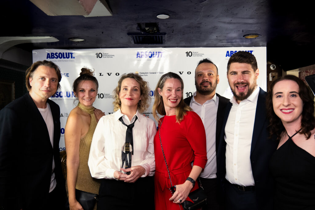 ABSOLUT PRESENTED FIRST EVER SPIRIT OF POSITIVE CHANGE AWARD AT NORDIC INTERNATIONAL FILM FESTIVAL