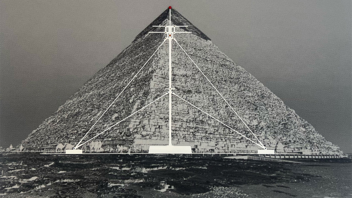 Chris Levine Unveils New Sun-Tracking Installation at Egypt's Great Pyramids