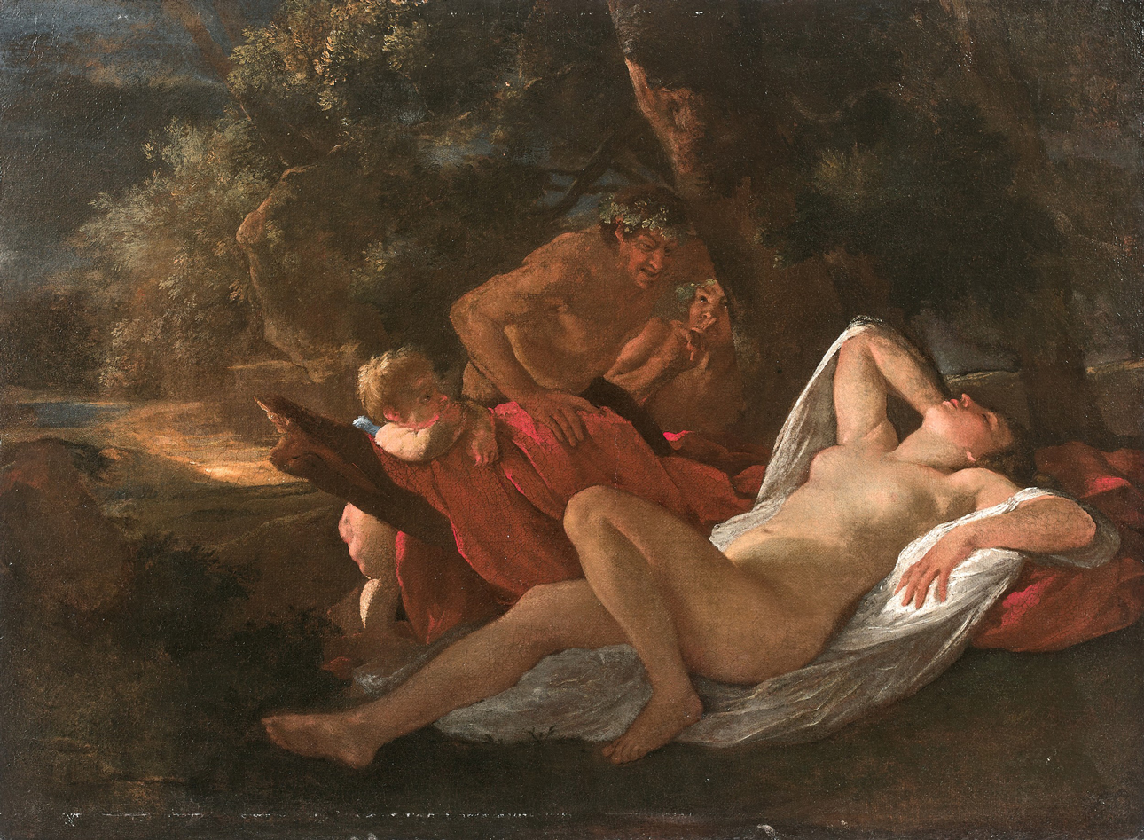 Nicolas Poussin’s Vénus Épiée par Deux Satyres Heads to Auction