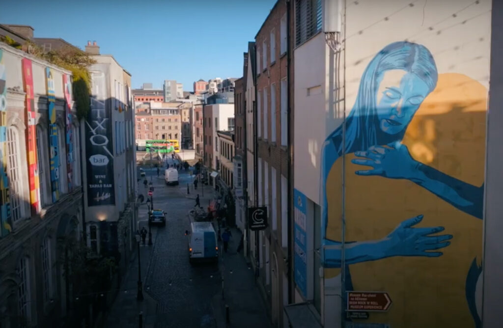 Unseen But Not Forgotten: Artist Sarah Bracken Soper’s New Mural Exposes Family Homelessness in Dublin