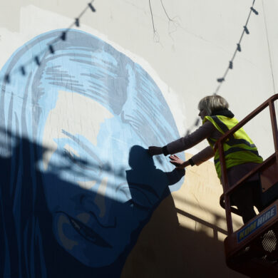 Unseen But Not Forgotten: Artist Sarah Bracken Soper’s New Mural Exposes Family Homelessness in Dublin