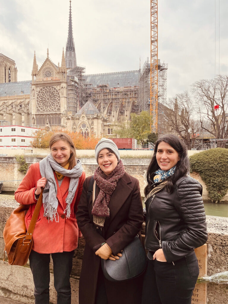 ‘The women who helped to rebuild Notre Dame’