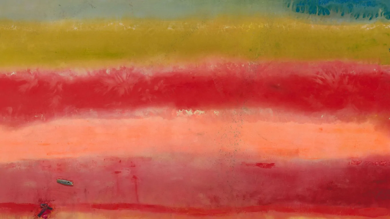 Frank Bowling: Collage