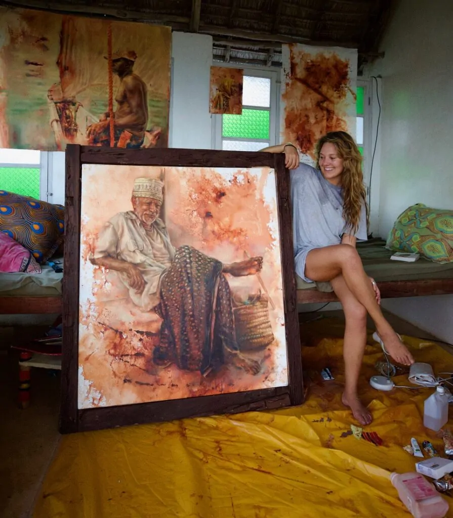 Pie Herring: I Am Because We Are: Paintings from a Ghanaian Residency