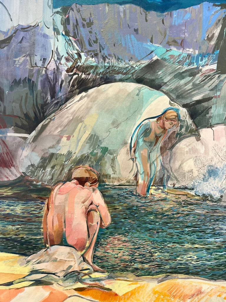 Joana Galego: Seashells in My Mother’s Garden and The Giant Boulder Rolling Down