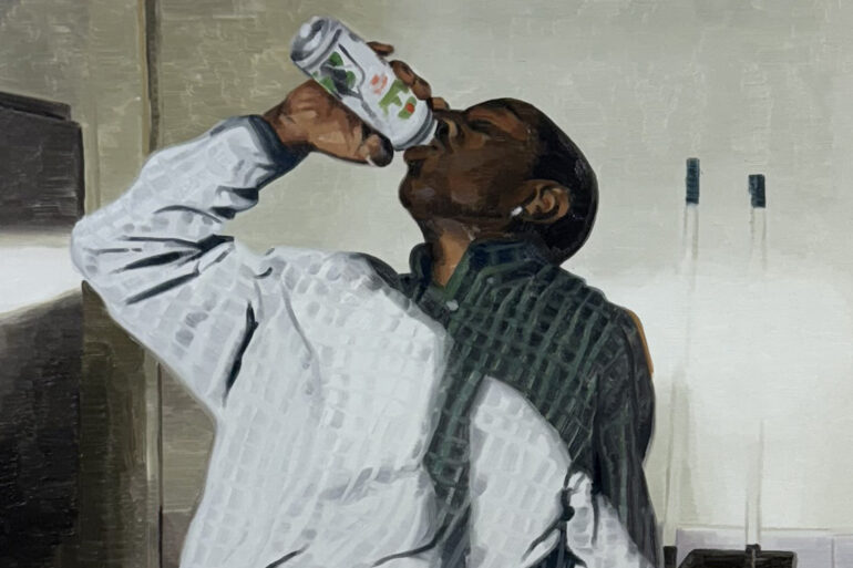 Mike Silva at the Mead Gallery