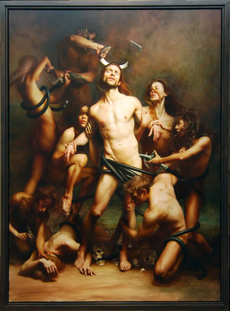 Mitch Griffiths: The Unsettling Realism of Flesh and Shadow