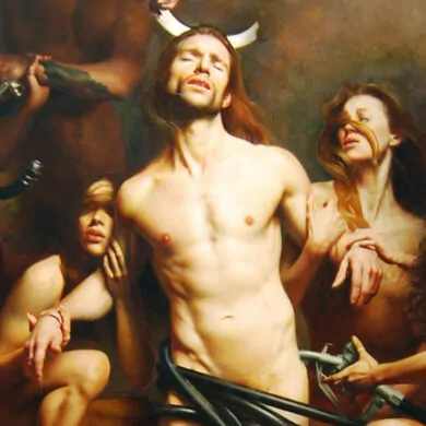 Mitch Griffiths: The Unsettling Realism of Flesh and Shadow