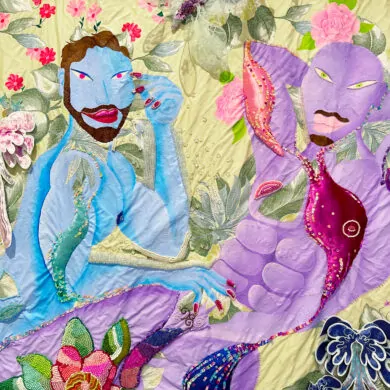 I HIT YOU WITH A FLOWER-SUGAR-COATED ART WITH A PUNCH