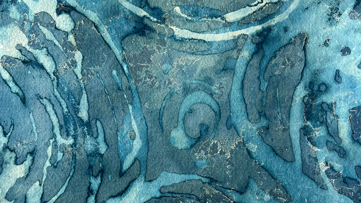 Layers of Surrender: Laura Medcalf’s Organic Works Wash Over London