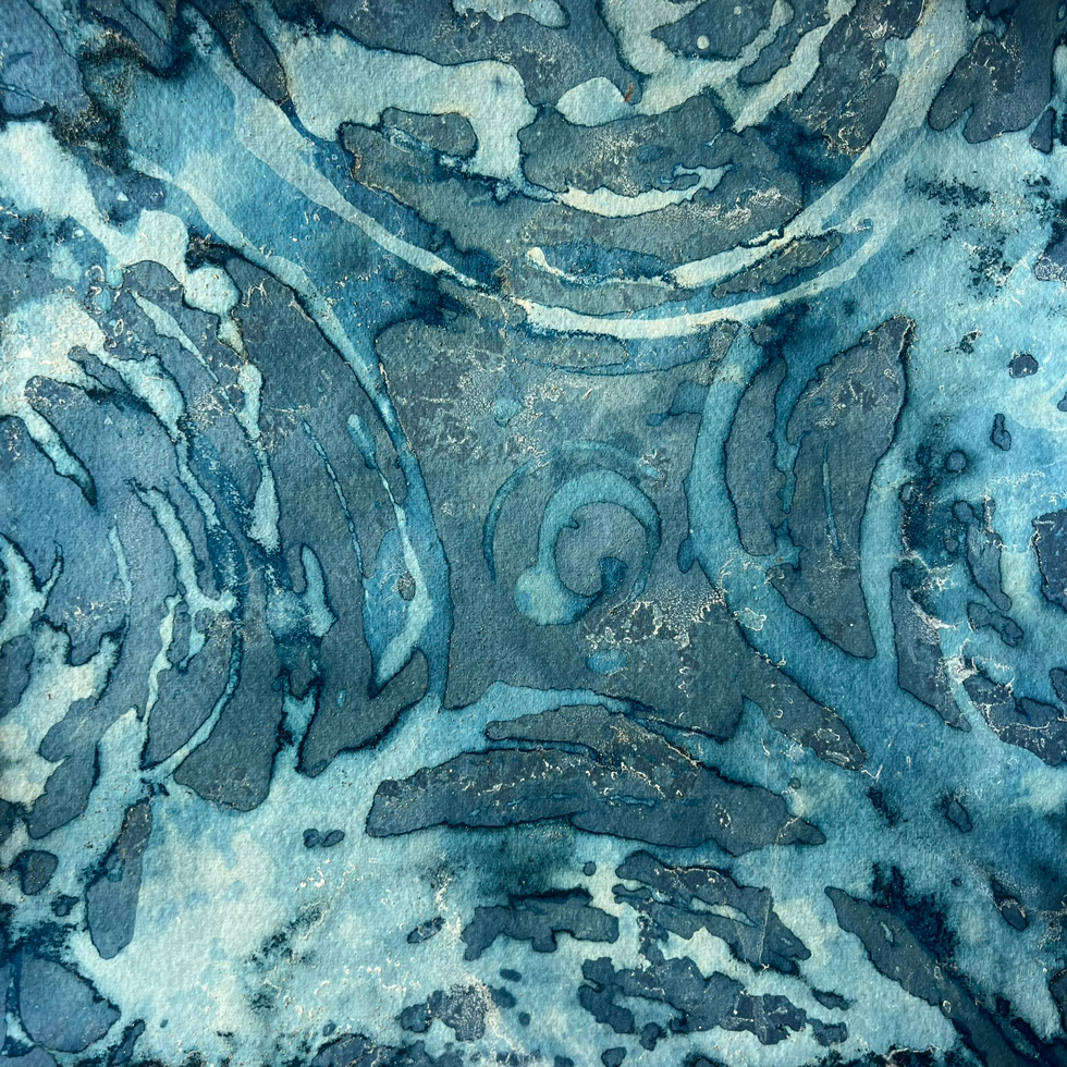 Layers of Surrender: Laura Medcalf’s Organic Works Wash Over London