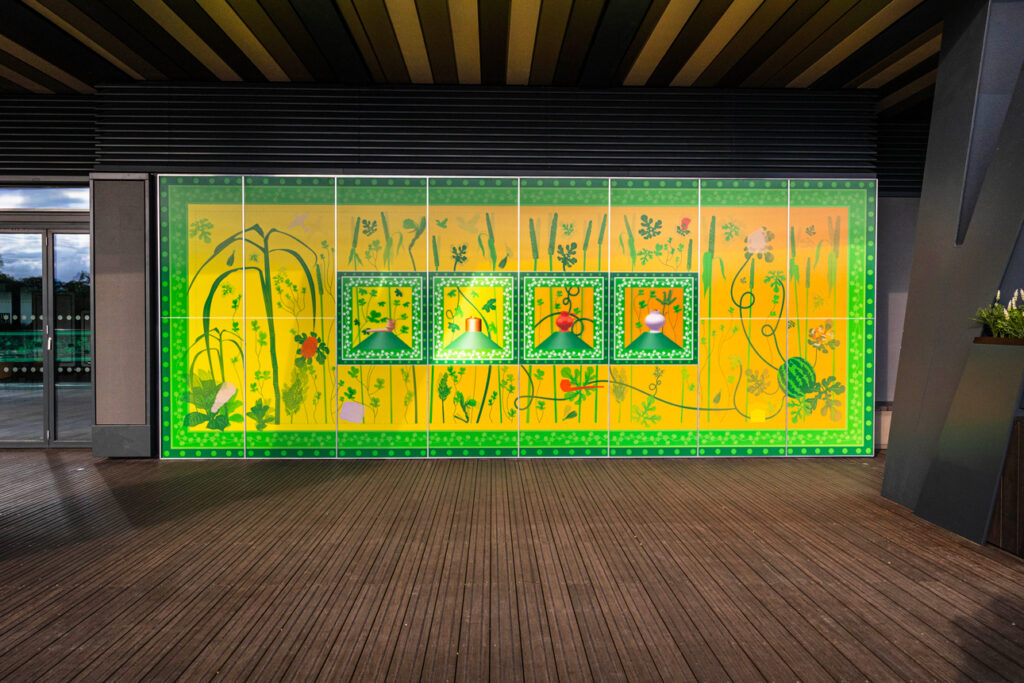 Yinka Ilori Mines Fulham’s Past for New Installation 100 Found Objects at Fulham Pier