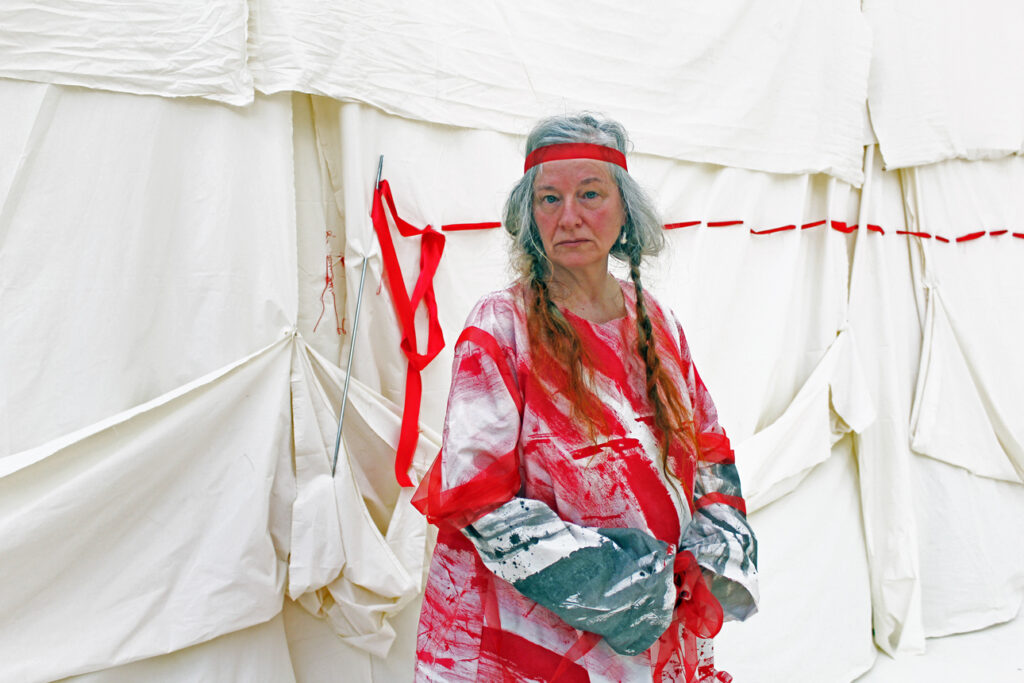 Delaine Le Bas Is Fabricating Her Own Myth — One Stitch at a Time